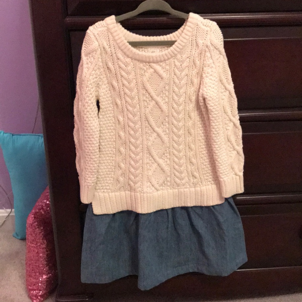 Girls sweater dress